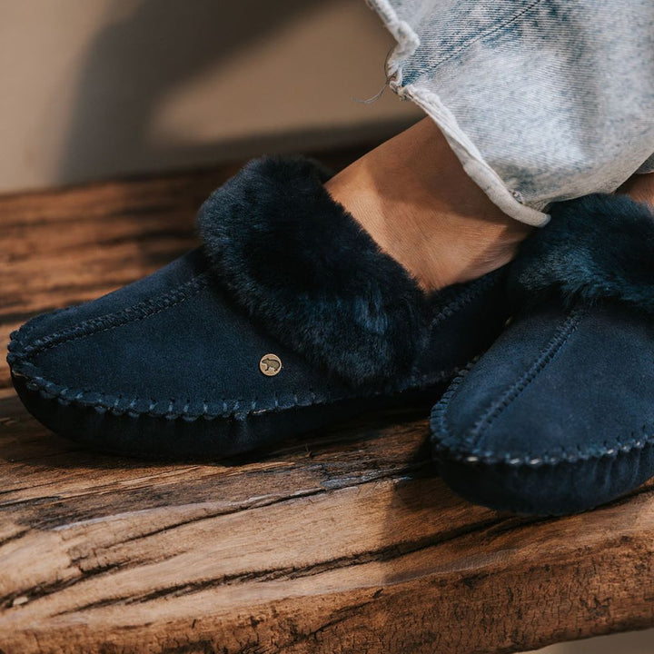 Barrine Femmes Suède Dark Navy thumbnail 1