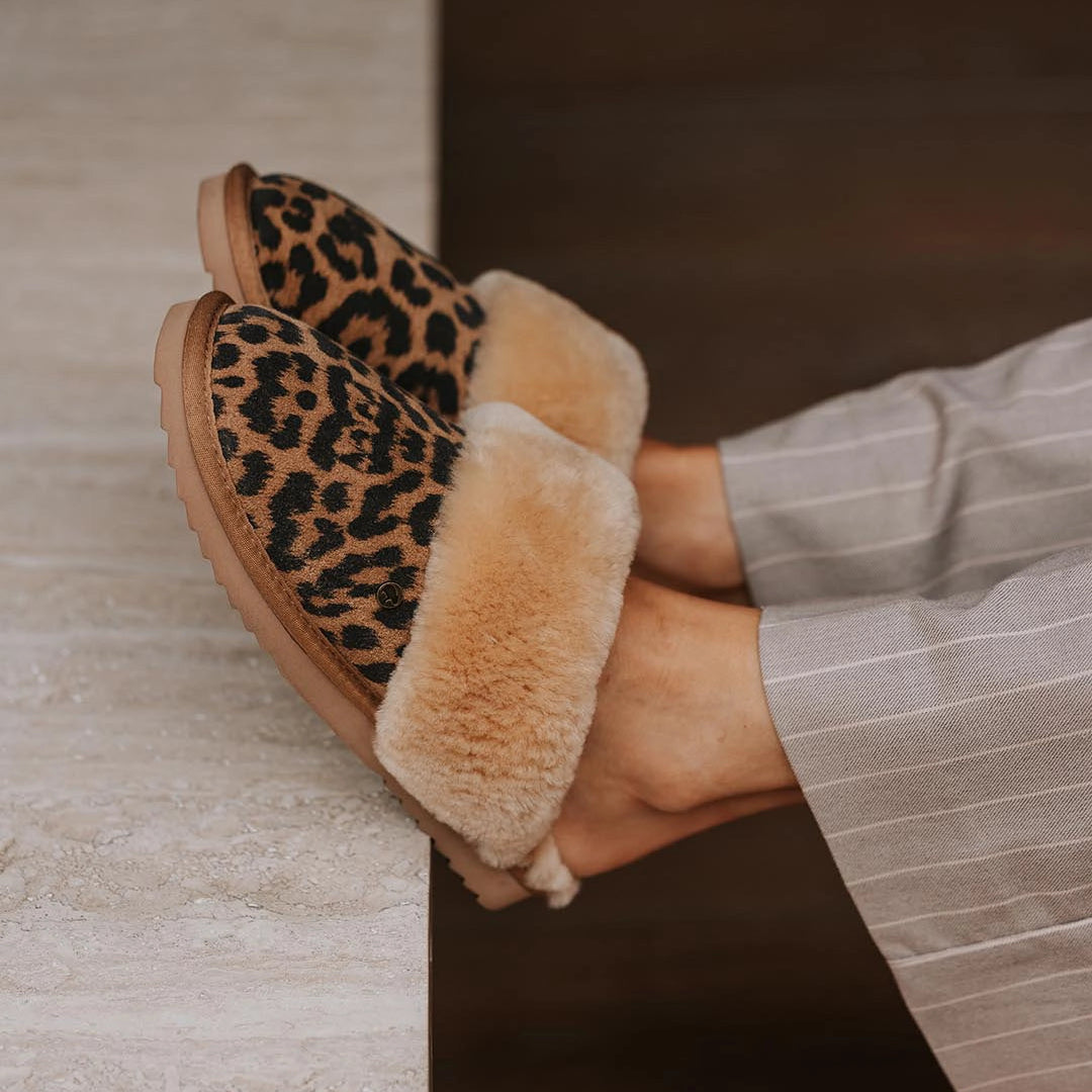 Collie print panther chestnut 1