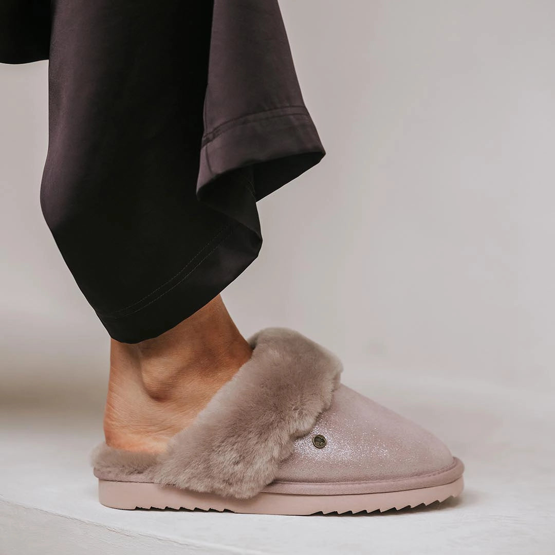 Collie print metallic silver 1