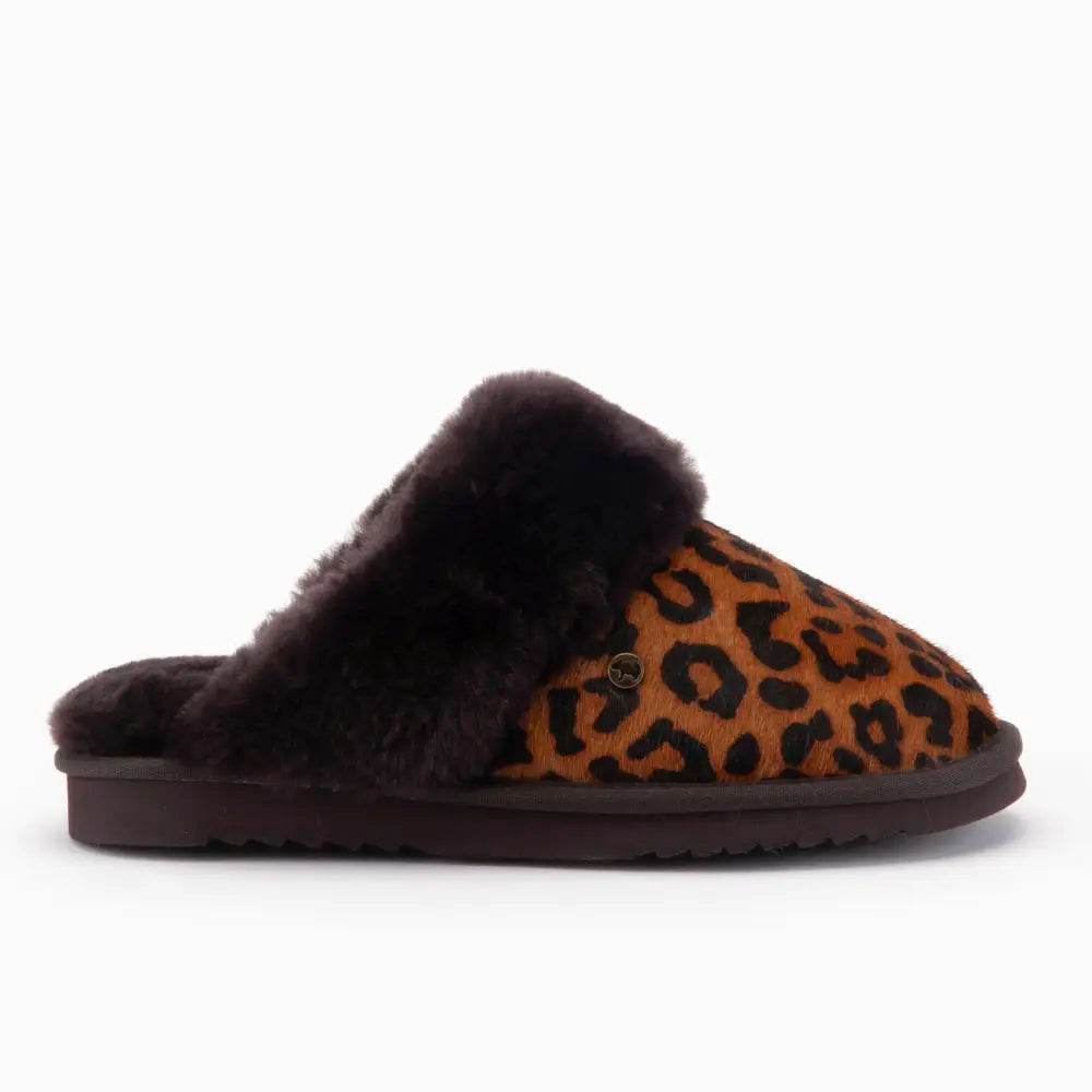Collie Femmes Print Hairy Panther Cognac