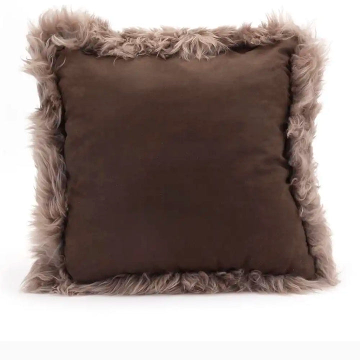 Coussin en laine mérinos mud thumbnail 1