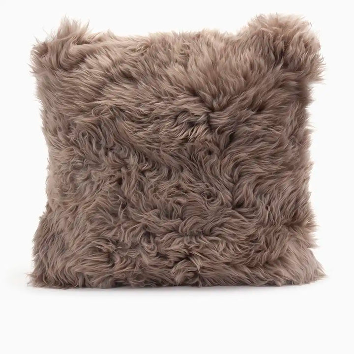 Coussin en laine mérinos mud thumbnail