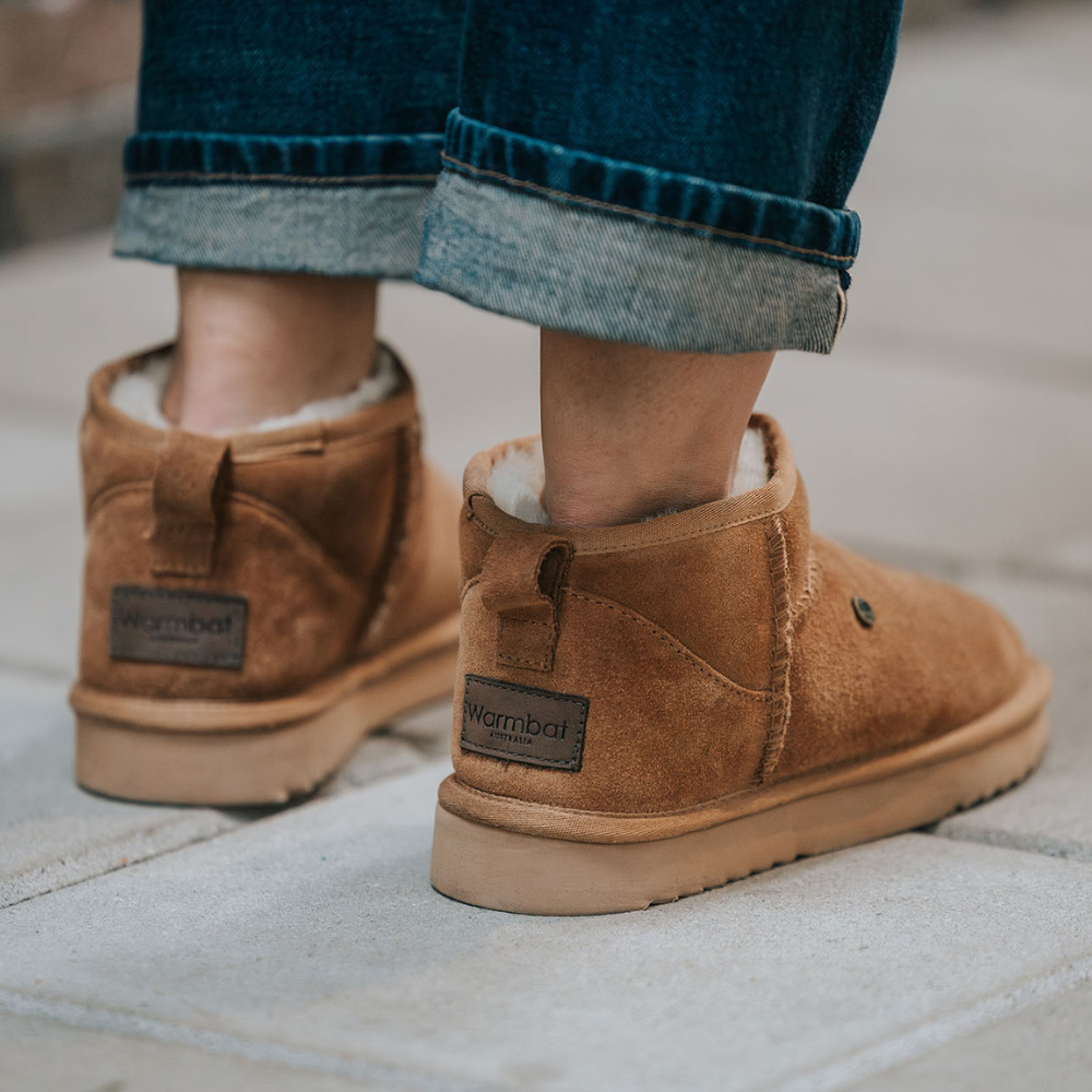 Durack Femmes Suède Boot Cognac 1