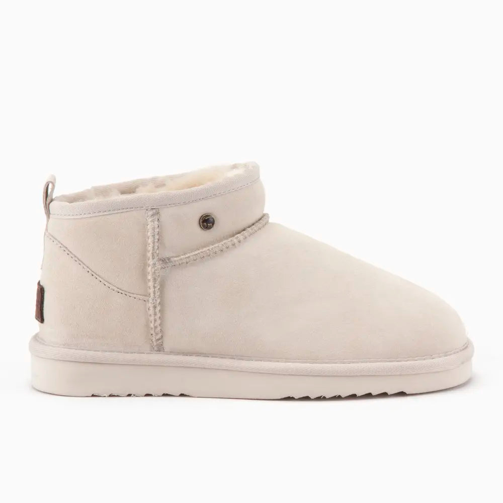 Durack Femmes Suède Boot Ivory
