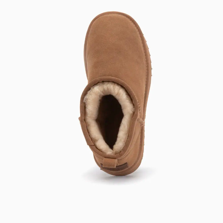 Durack Femmes Suède Boot Beige thumbnail 2