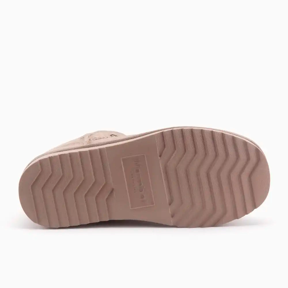 Durack dames suède taupe 15