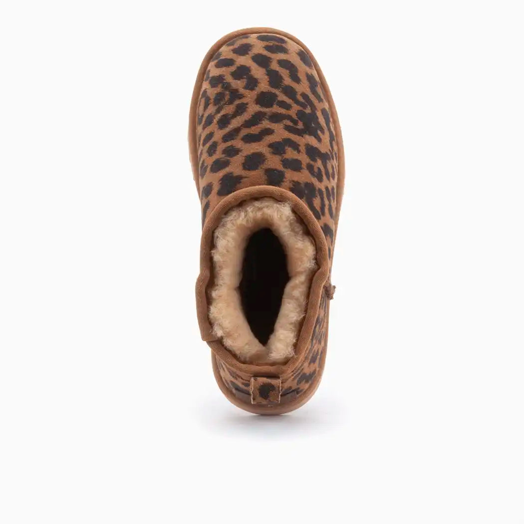 Durack dames suède panther chestnut 18