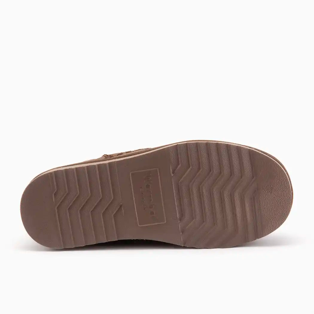 Durack dames suède stitch mud 19