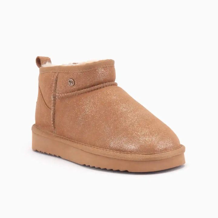 Durack dames suède metalic gold thumbnail 14