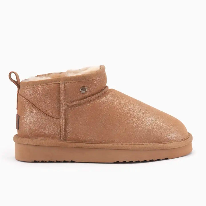 Durack dames suède metalic gold thumbnail 12
