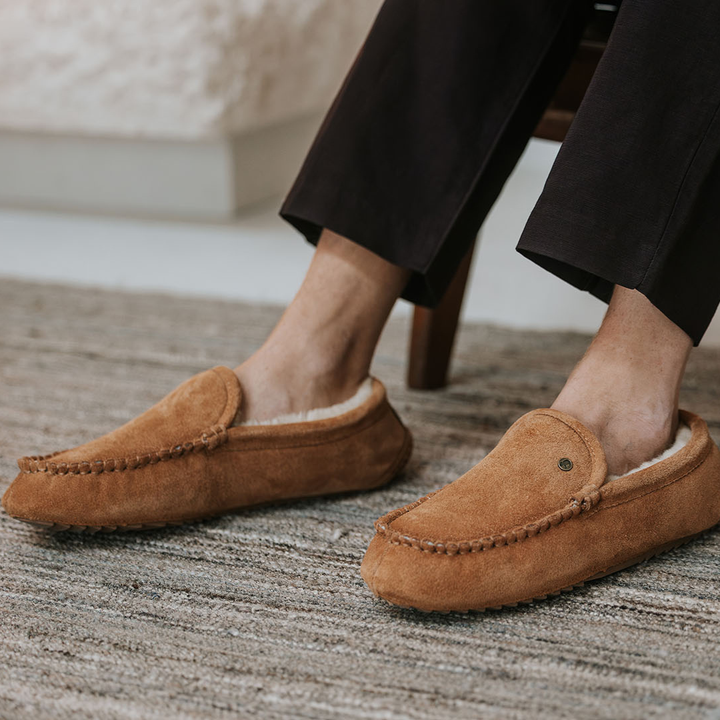 Earlwood Hommes Suède Cognac thumbnail 1