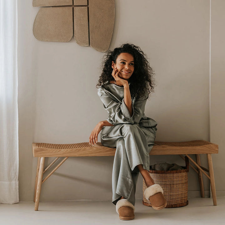 Flurry suède cognac thumbnail 1