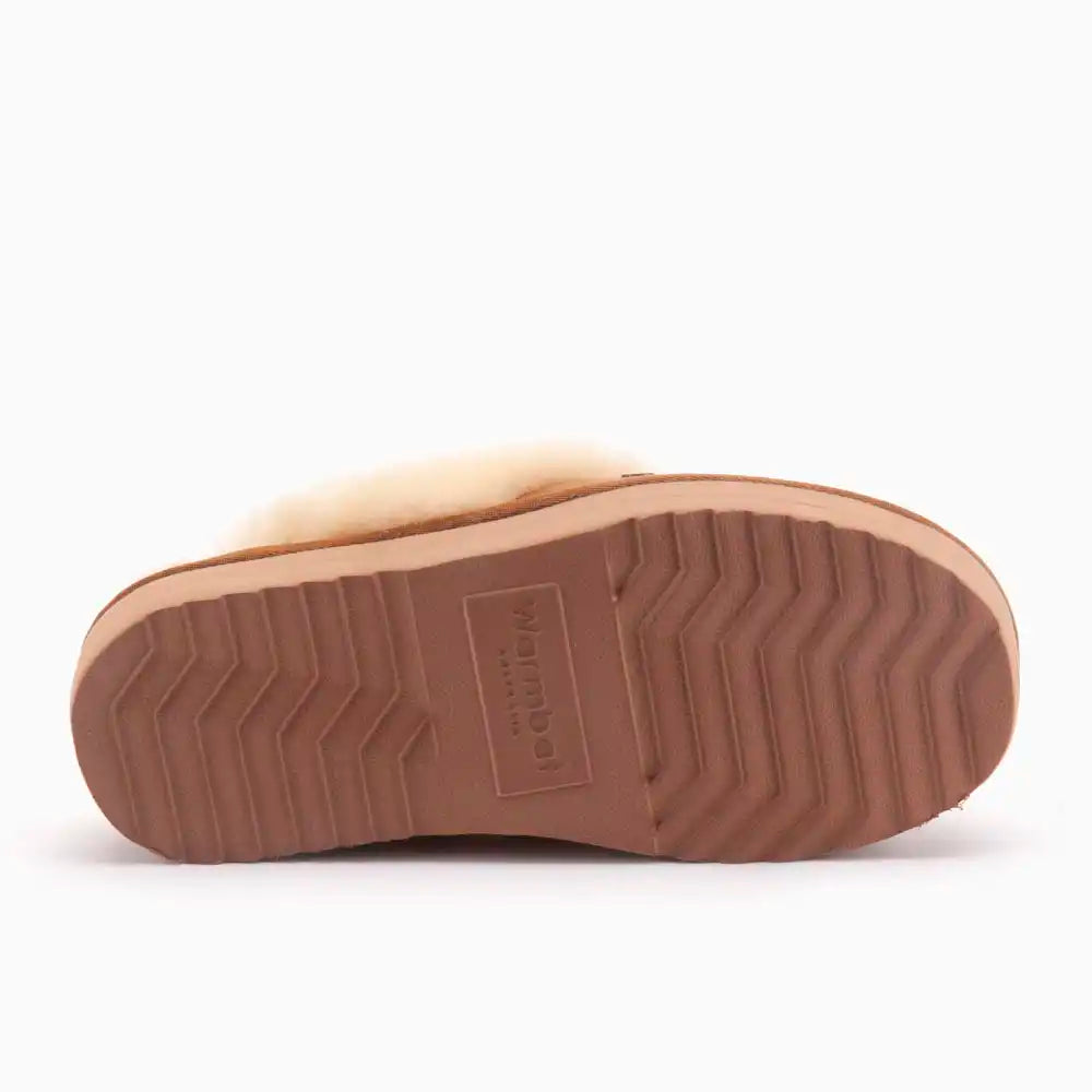 Flurry suède plateau cognac 11