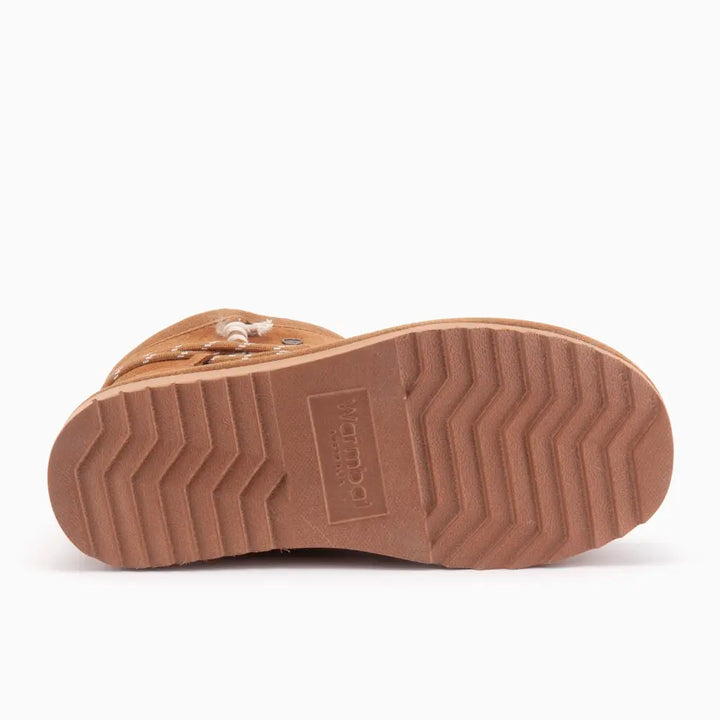 Kalbarri Femmes Suède Lace Boot Cognac thumbnail 4