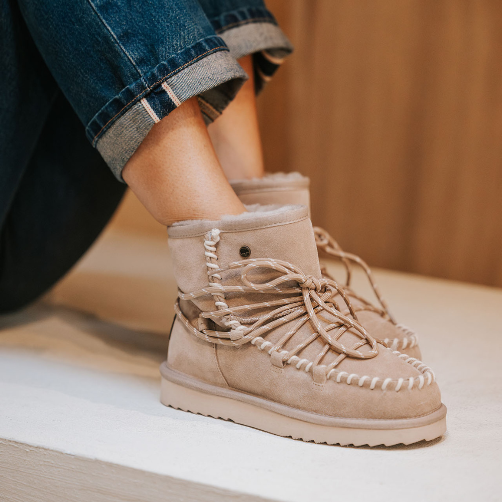 Kalbarri Femmes Suède Taupe 1