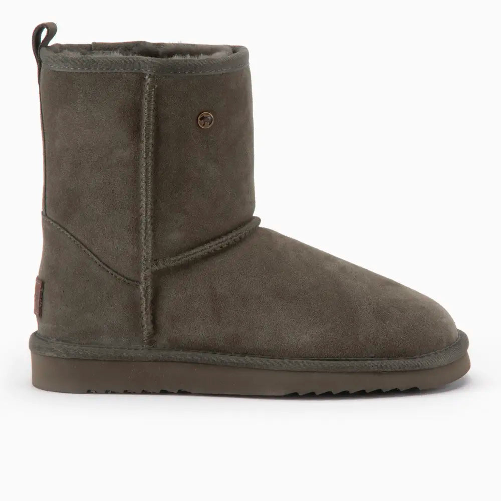 Kangaroo Femmes Suède Boot Olive