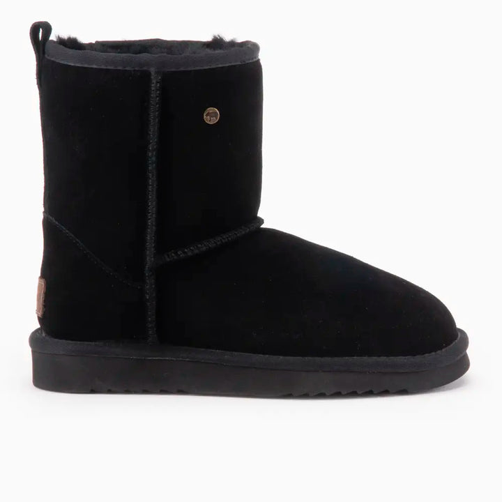 Kangaroo Dames Suède Boot Black thumbnail