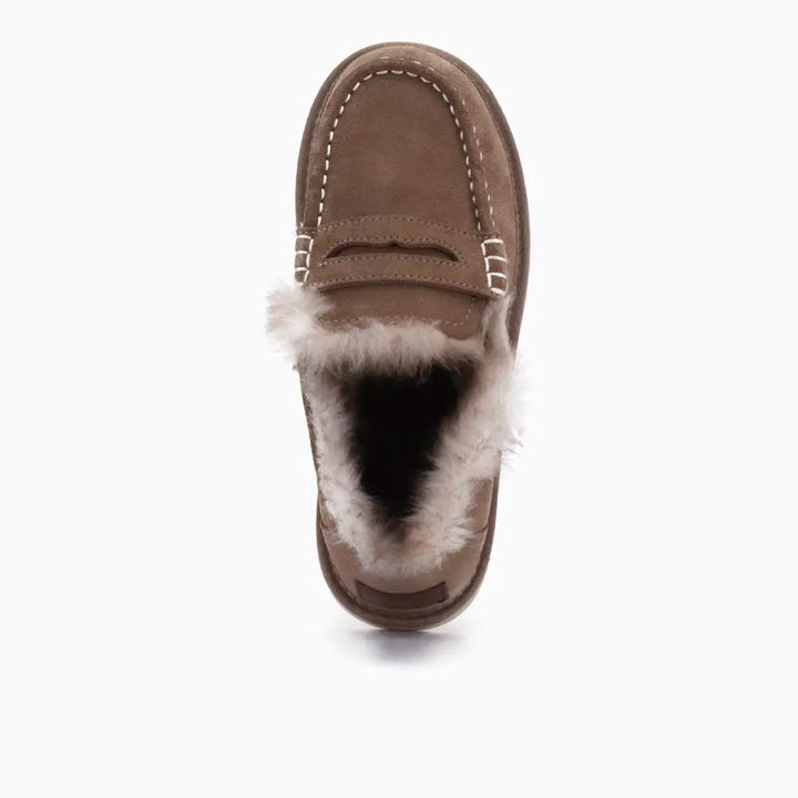 Mildura Dames Suède Loafer Tw Mud Sand thumbnail 2