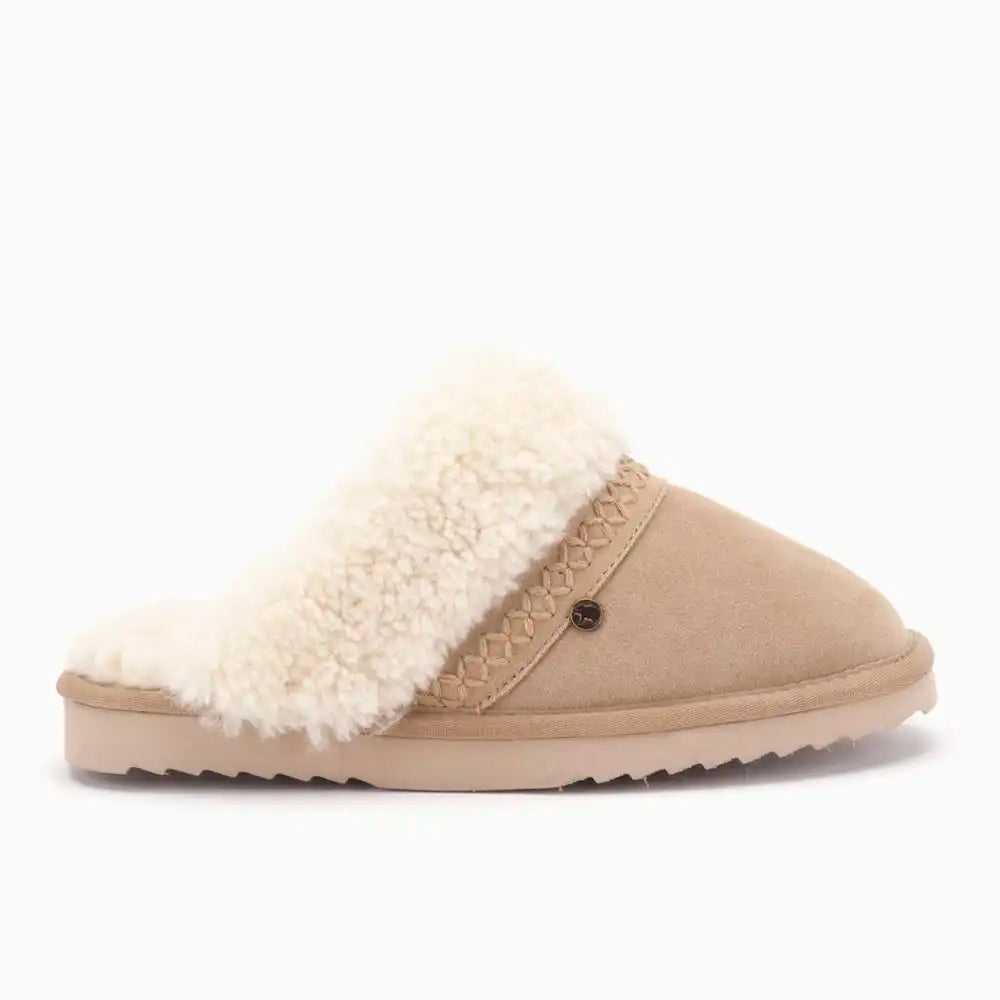Nhill curley wool ecru