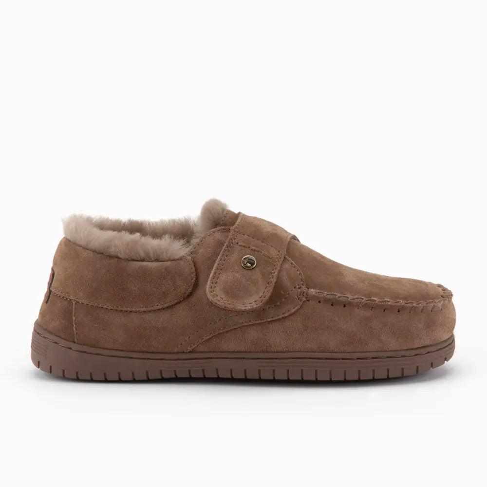 Smithon Hommes Suède Velcro Mud