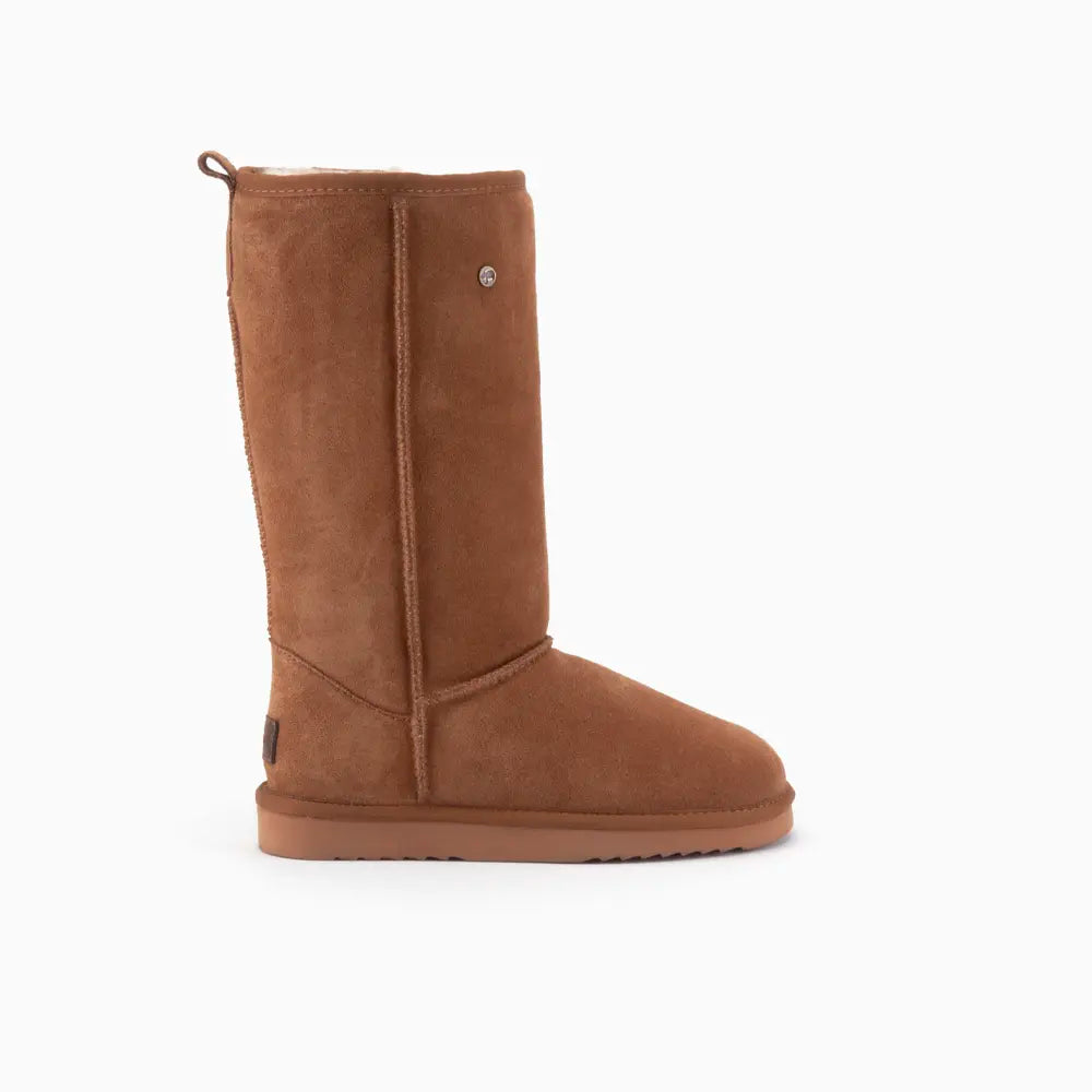 Tamala Dames Suède Boot Cognac