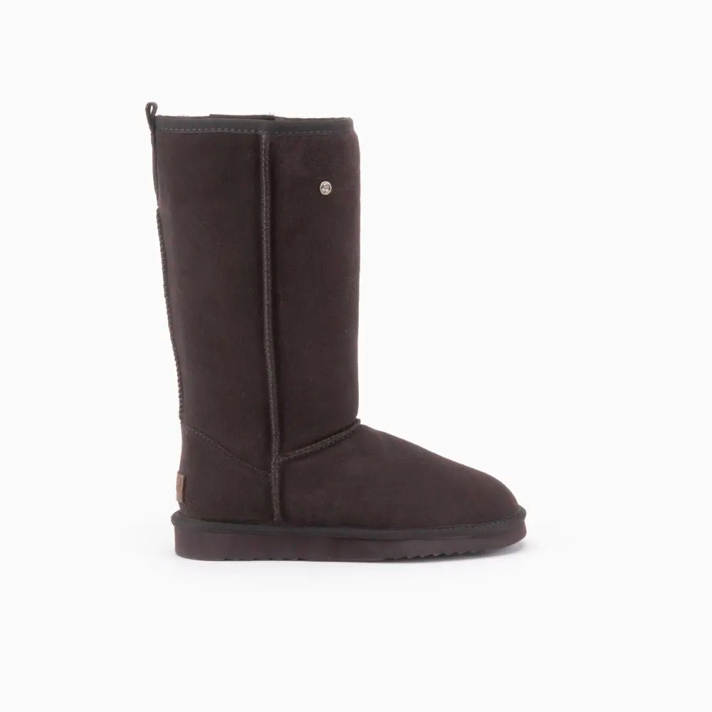 Tamala Dames Suède Boot Choco