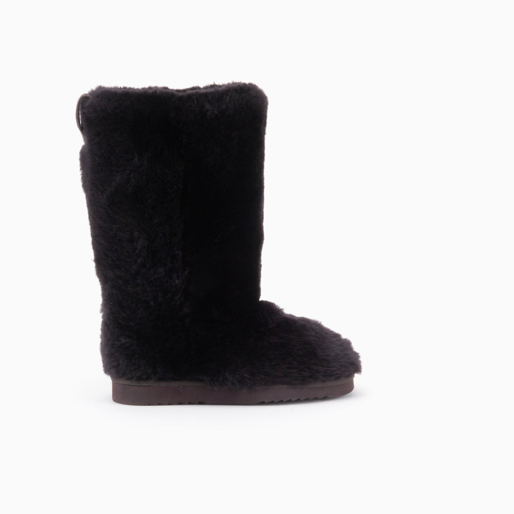Tamala Dames Boot Wool Choco