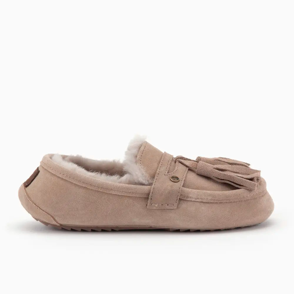 Walcha Femmes Suède Tassels Taupe