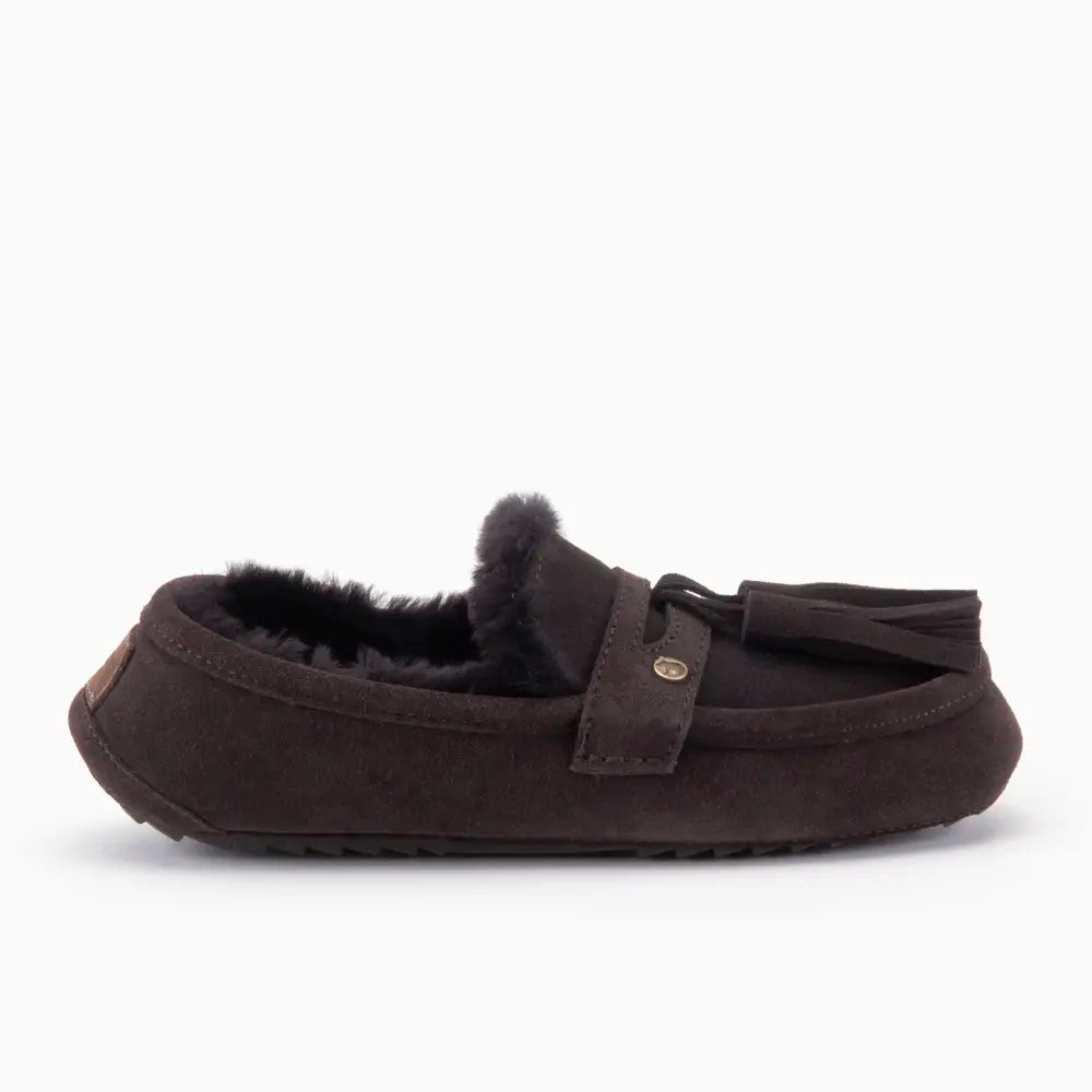 Walcha Femmes Suède Tassels Choco