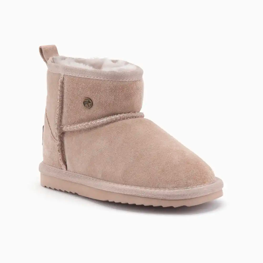 Wallaby enfants suède taupe 2