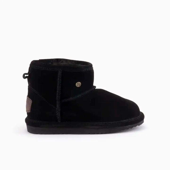 Wallaby Kids Suède Boot Black thumbnail