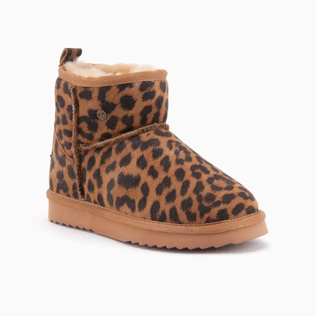 Wallaby dames suède panther chestnut 1