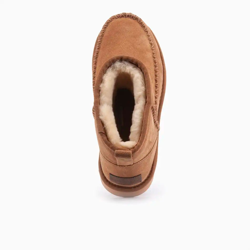 Wallaby suède stitch cognac 10