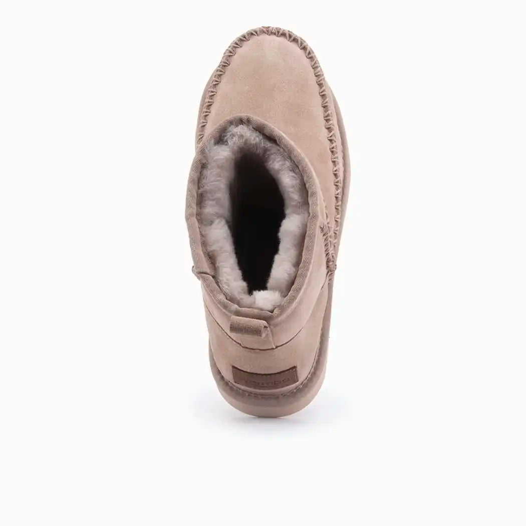 Wallaby suède stitch taupe 2