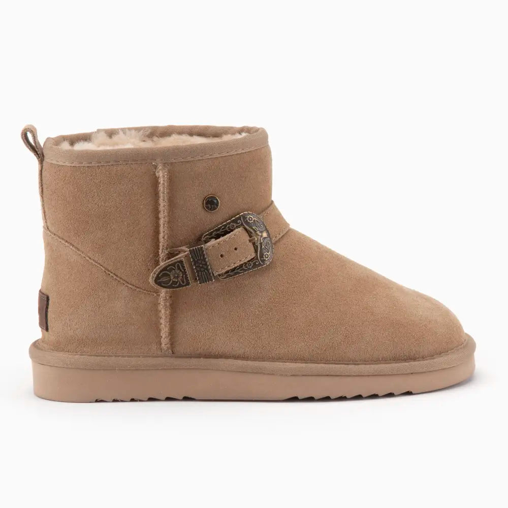 Wallaby Femmes Suède Buckle Sand