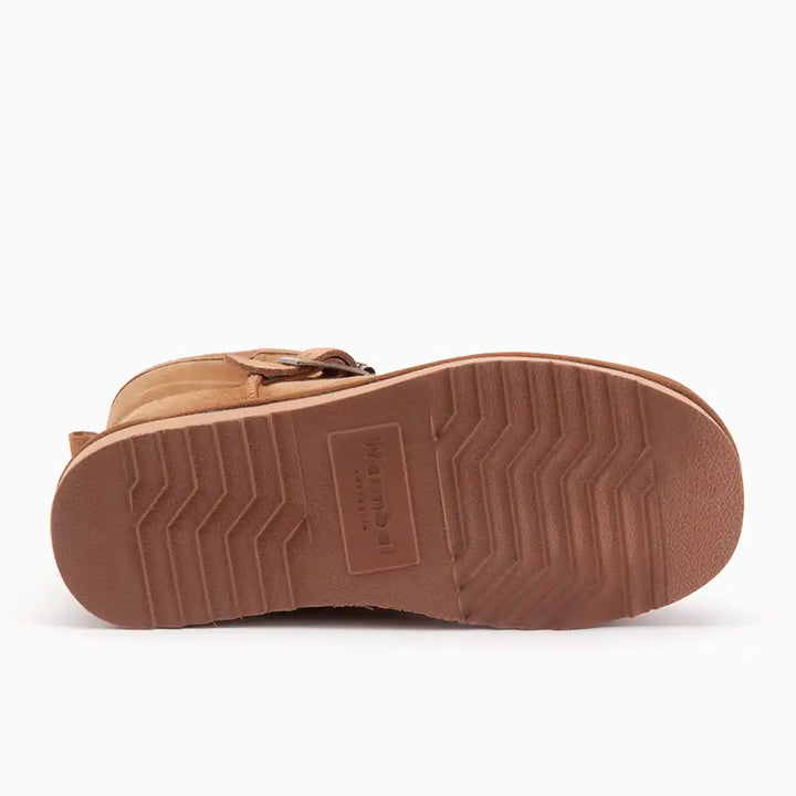 Wallaby suède buckle double faced camel thumbnail 3