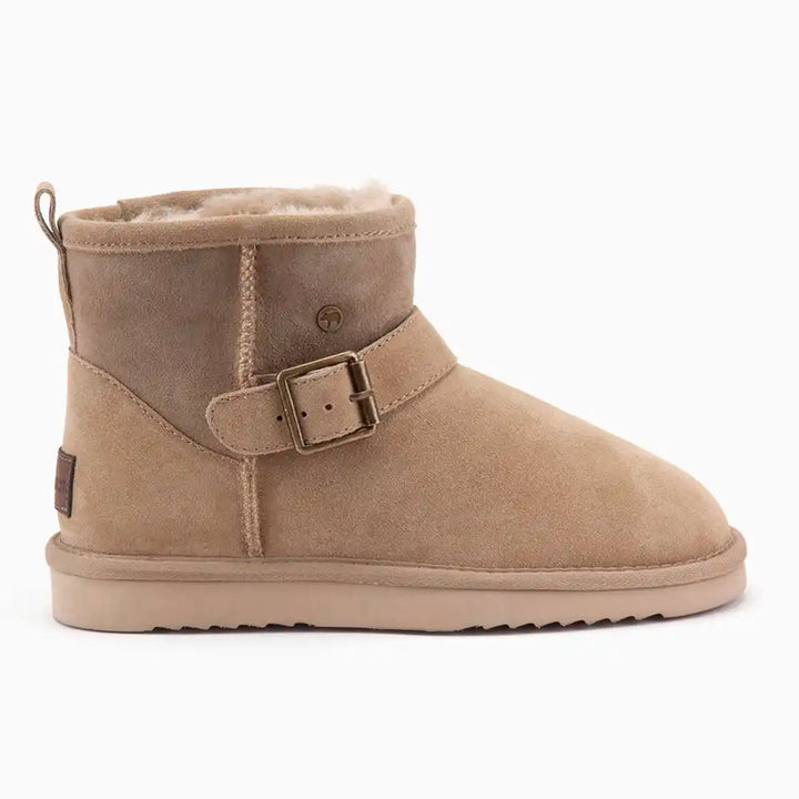 Wallaby suède buckle double faced stone thumbnail