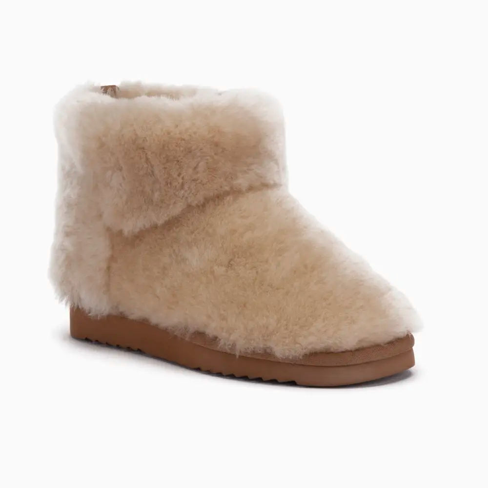 Wallaby Femmes Boot Wool Camel 2