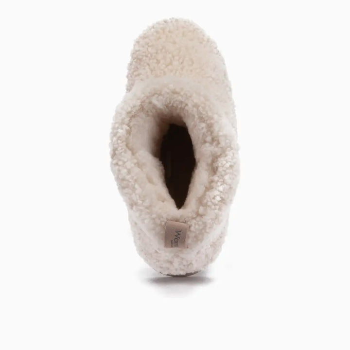 Wallaby Femmes Boot Curly Wool Ecru thumbnail 2