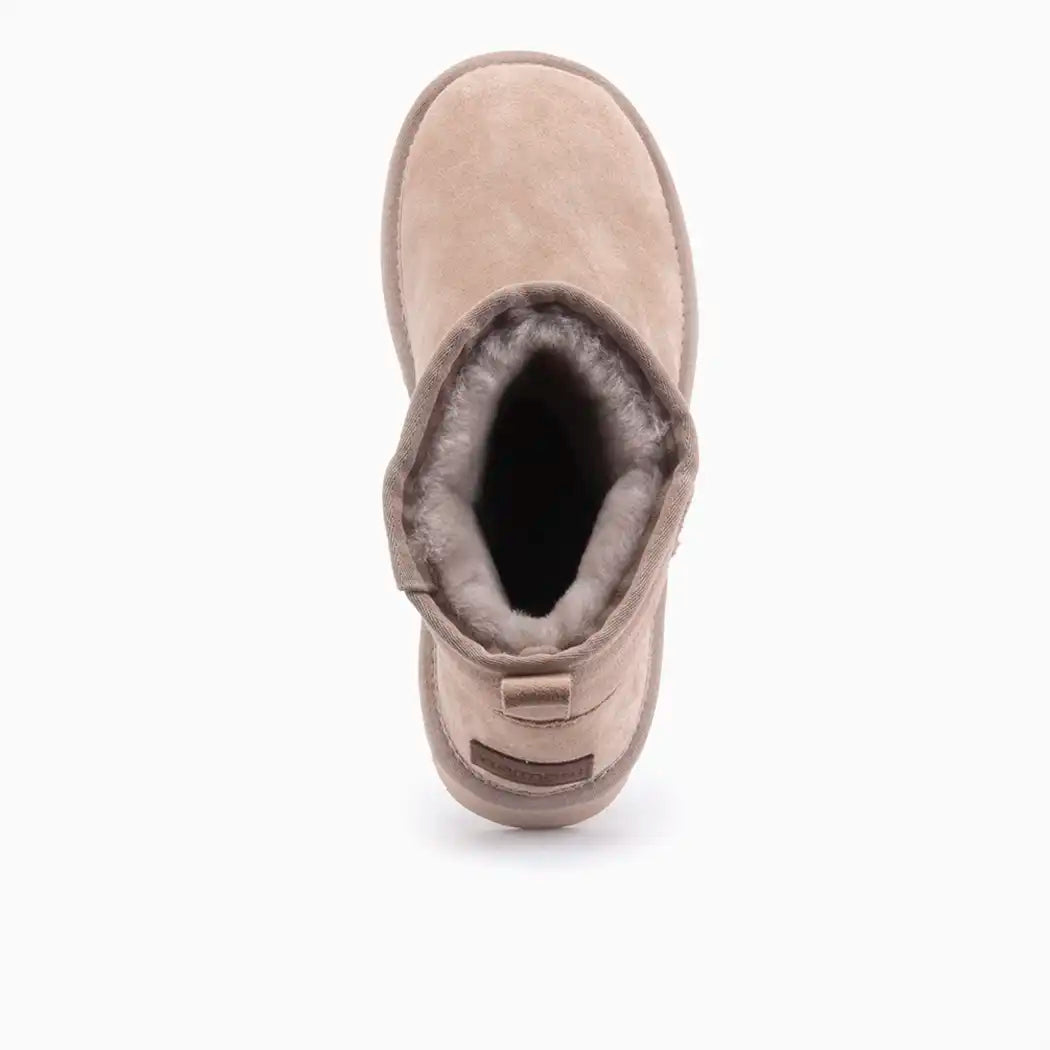 Wallaby suède plateau taupe 14