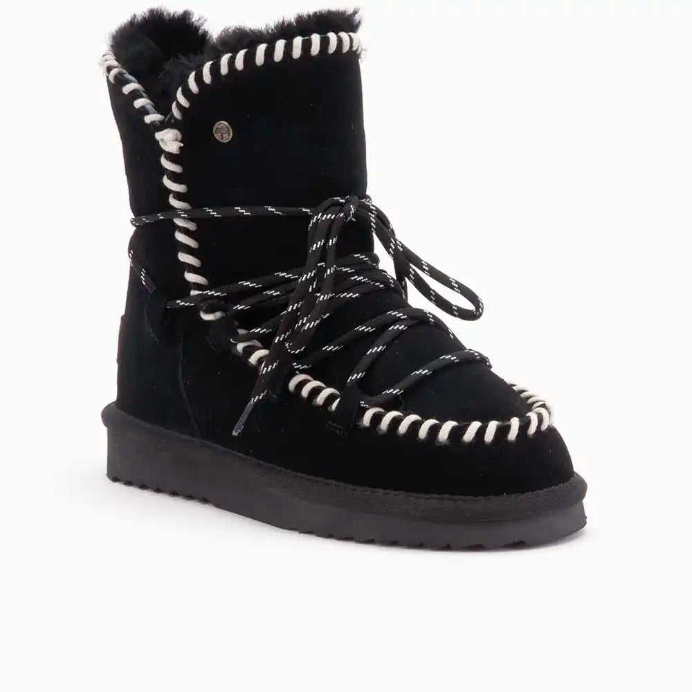 Waturra suède lace boot black 3
