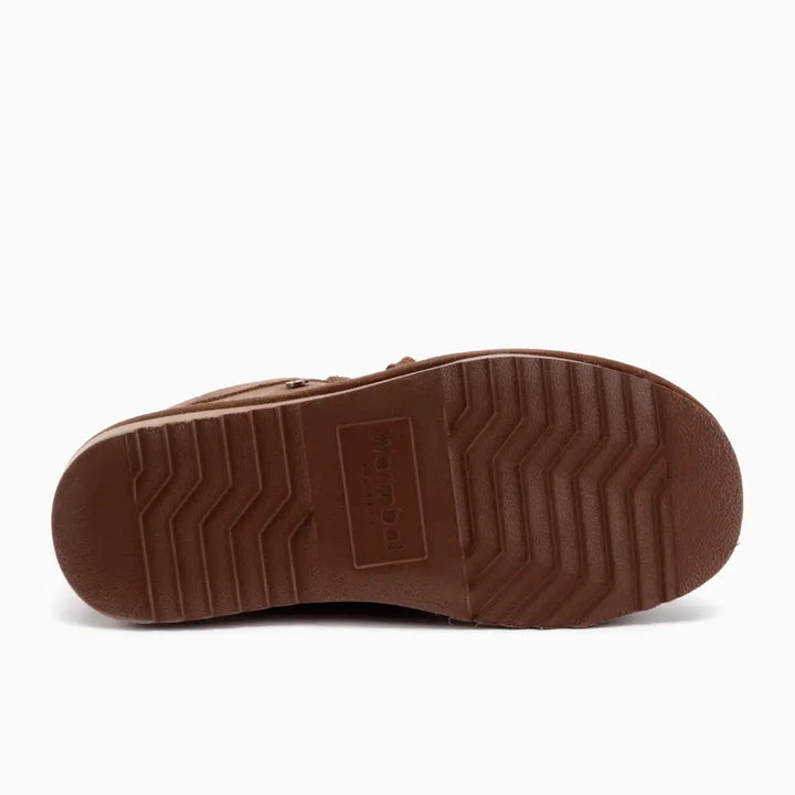 Yeppoon Femmes Suède Boot Beads Cognac thumbnail 3