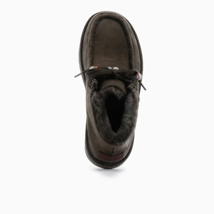 Yeppoon Femmes Suède Boot Beads Olive thumbnail 2