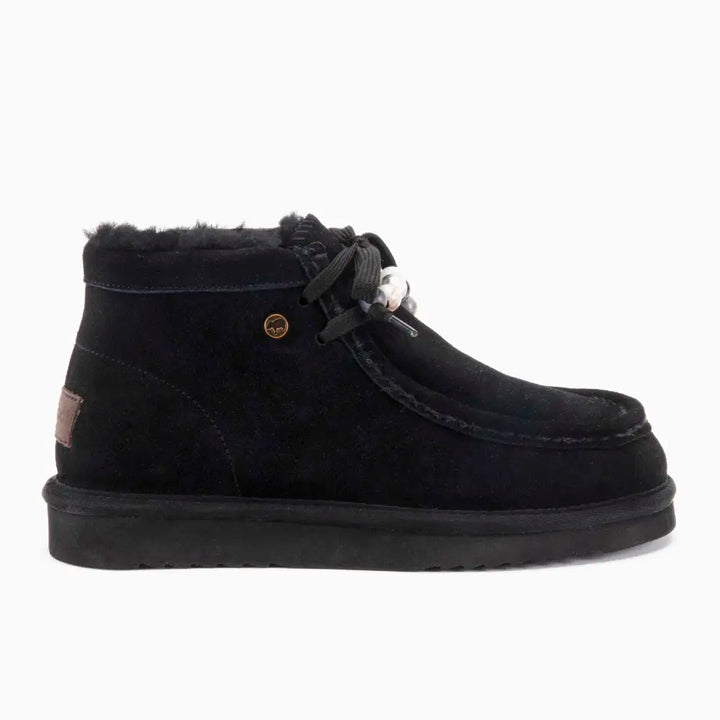 Yeppoon Femmes Suède Boot Beads Black thumbnail