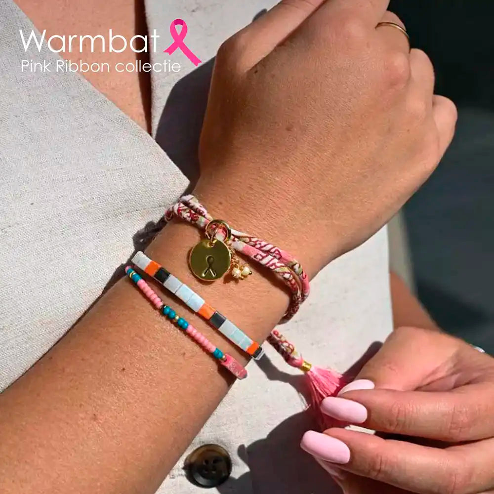 Pink Ribbon bracelet 1