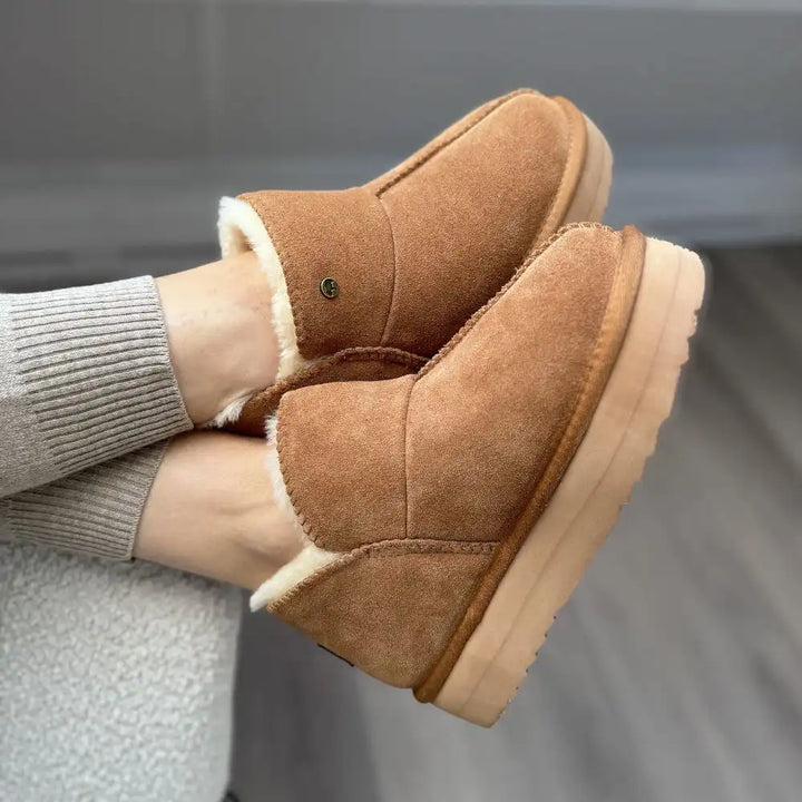 Willow suède plateau cognac thumbnail 13