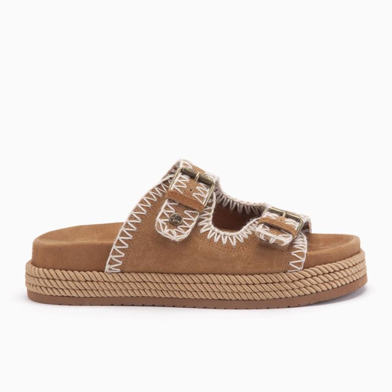 Warmbat Bennister women suéde cognac