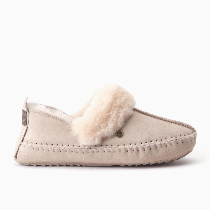 Warmbat Barrine femme suède Blush