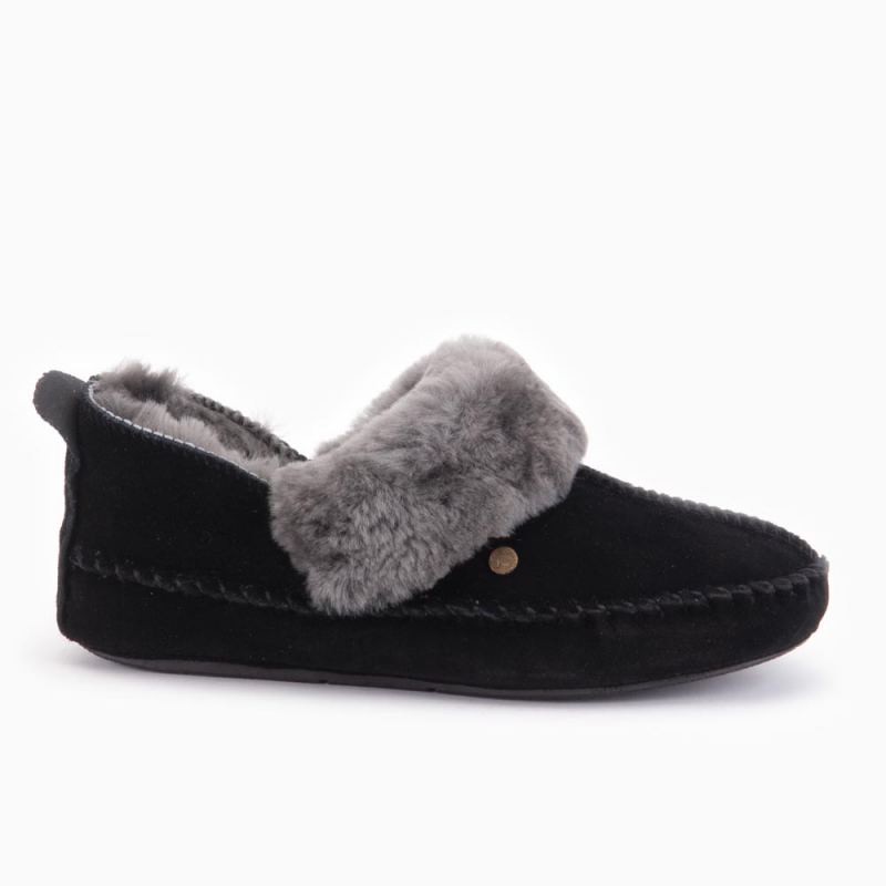 Barrine Women Suede Black