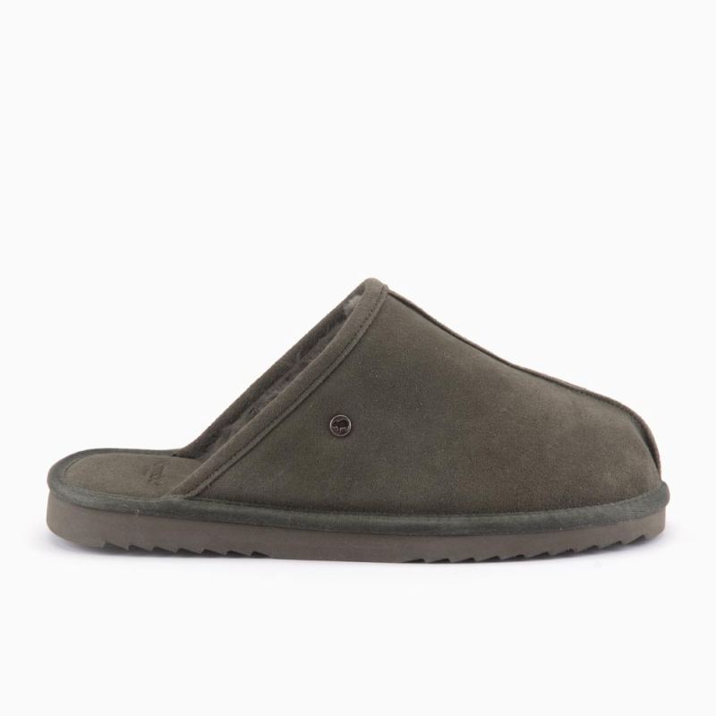 Barron Men Suede Olive